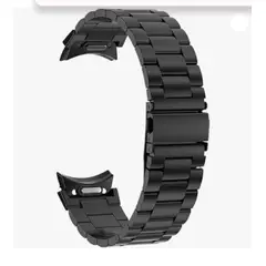 GENERICO - Correa Eslabón para Samsung watch 4 - 44mm NEGRO