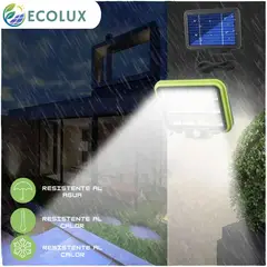 OEM - Proyector con panel solar De 12 Divisiones y Sensor de Movimiento