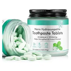 GENERICO - Pasta de Dientes en Tabletas 150p Hidroxiopatita Coco Menta