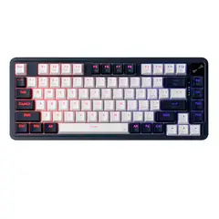 REDRAGON - TECLADO K673WB UCAL PRO WIRELESS RGB BLANCONEGRO SROJO