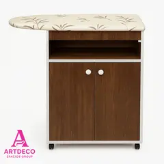 GENERICO - Mueble Planchador Rodante - color marrón