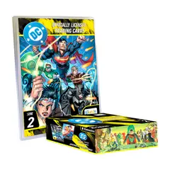 EDITORIAL BERLIN - CARDS DC SERIE 2 BINDER COLECCIONADOR + PAQUETON 25 SOBRES