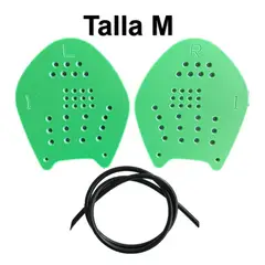 GENERICO - Paletas de Natacion Verdes Talla M