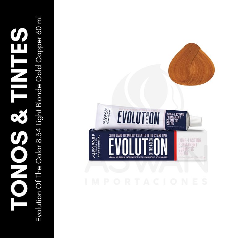 Evolution Of The Color 834 Light Blonde Gold Copper 60 ml