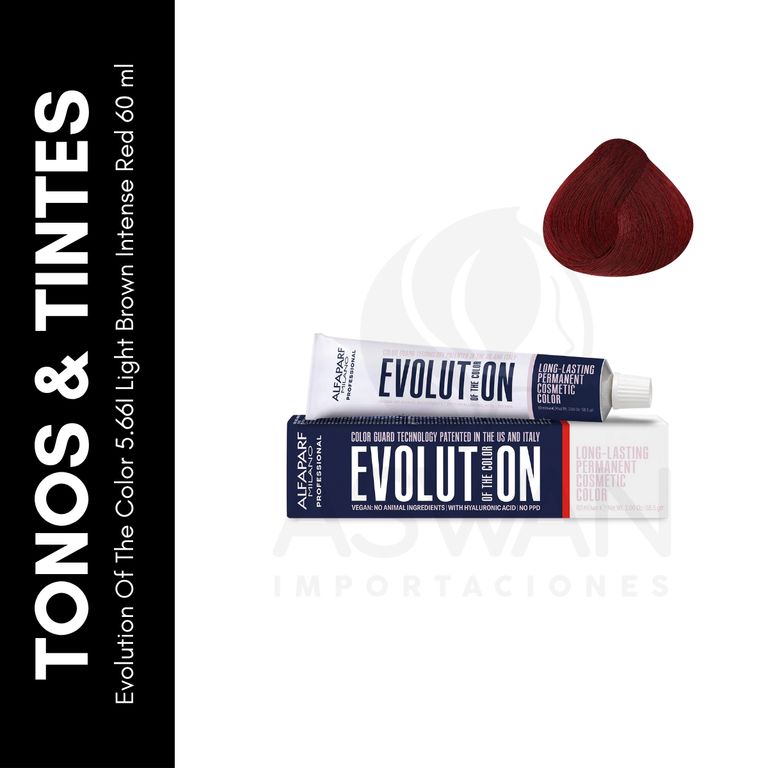 Evolution Of The Color 566I Light Brown Intense Red 60 ml