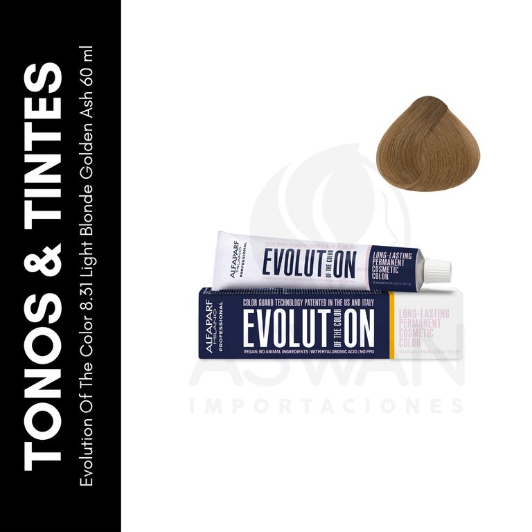 Evolution Of The Color 831 Light Blonde Golden Ash 60 ml