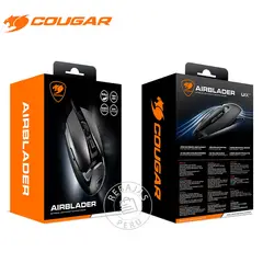 COUGAR - Mouse Gamer Airblader 16K 62g Ultraligero 16000DPI RGB