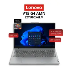 LENOVO - Notebook V15 G4 AMN 15.6″ FHD TN-AMD Ryzen 5 7520U-8GB-256GB