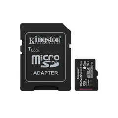 KINGSTON - MEMORIA MICRO SD 64GB SDCS3 CLASE 10