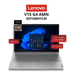 LENOVO - Notebook V15 G4 AMN 15.6″ FHD-AMD Ryzen 5 7520U-16GB-512GB
