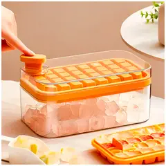 GENERICO - Bandeja para cubos de hielo Naranja