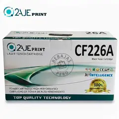 2AJE PRINT - Tóner Compatible Para Hp 26a Cf226a Pro M402dn M402n M426d Negro