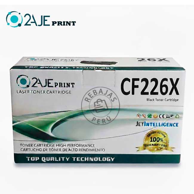 Toner Compatible Cf226x 26x M402dn M426fdw 10k Negro
