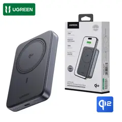 UGREEN - Power Bank Cargador 10000 mAh Qi2 Magnético + PD 30W Bateria Carga Rápida