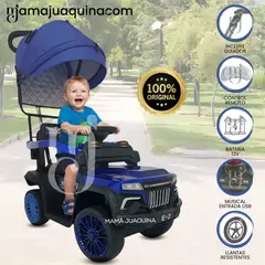 BABY - Correpasillo a Batería «CANSIC» con Control Remoto Blue