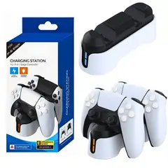 DOBE - Base De Carga Para Mandos Ps5 Dualsense Edge Carga Rápida Doble
