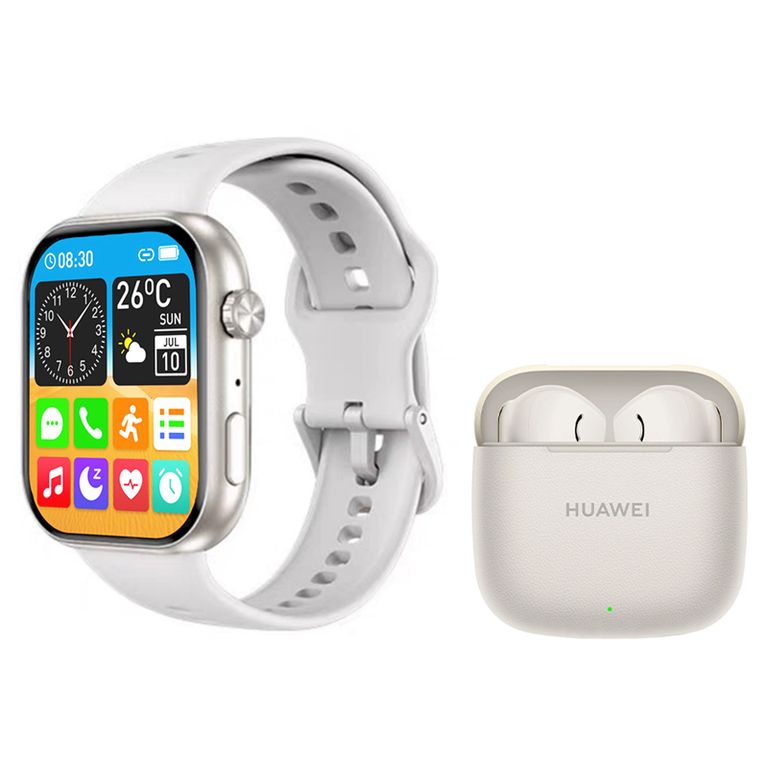 Audífonos Freebuds Se 3-Blanco y Reloj Inteligente Honor 2I