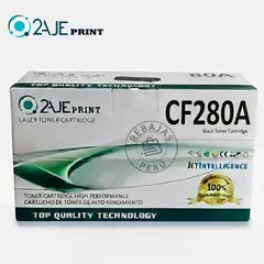 2AJE PRINT - Toner 80a Cf280a Compatible Hp P2030 P2035 P2055 Tinta Negro Premium