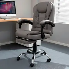 SILLIUM - Silla de Oficina Gerencial Gris