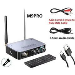 GENERICO - Adaptador Bluetooth Receptor Transmisor 5.0 Aux Rca Usb Fm Tf M9PRO