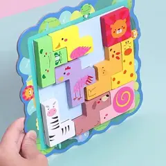 GENERICO - JUEGO DIDÁCTICO - TETRIS MAGNÉTICO ANIMALES