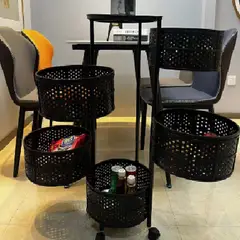 GENERICO - Organizador Móvil para Almacenamiento de Frutas y Verduras de 5 Niveles