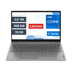 LENOVO - Laptop V15 15.6" FHD, Core i7-13620H, 40GB DDR4, SSD 1TB