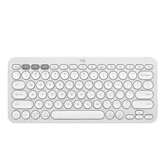 LOGITECH - TECLADO PEBBLE 2 K380S WIRELESS/BT BLANCO