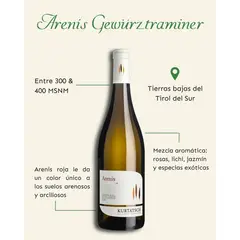 KURTATSCH - Vino Blanco Arenis Gewürztraminer