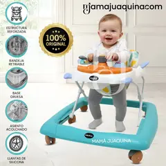 BABY - Andador Plegable Didáctico «NAVY» Edición Limitada Light Blue