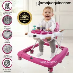 BABY - Andador Plegable Didáctico «NAVY» Edición Limitada Dark Pink