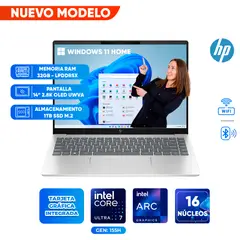 HP - Laptop Pavilion Plus 14, Core Ultra 7 155H, 32GB LPDDR5x, 1TB SSD, 14 2.8K OLED UWVA