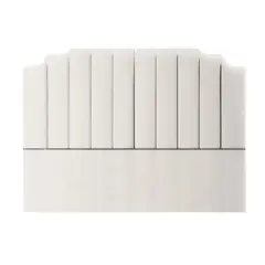 MAVISAC - Cabecera 24KF Plaza Queen Color Blanco - Ultra Cuero