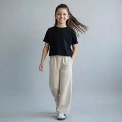 LE PETIT COMPANY - Palazo Pantalón Flare Niña - Arena