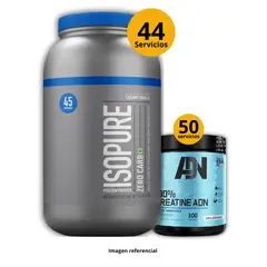 UNIVERSE NUTRITION - Proteína Isopure de 3lb Vainilla + Creatina ADN de 250gr