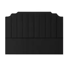MAVISAC - Cabecera 24KF Plaza King Color Negro - Tela