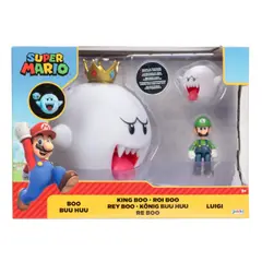 NINTENDO - SET SUPER MARIO KING BOO MULTI FIGURAS