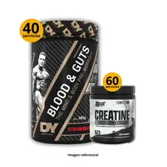 UNIVERSE NUTRITION - Preentreno Blood and guts DY + Creatina Nutrex de 300gr