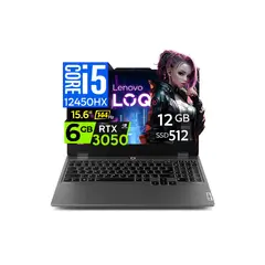 LENOVO - Laptop Gamer Loq 15iax9 Core i5 12450HX RAM 12GB SSD 512gb RTX3050 144Hz