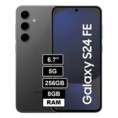 SAMSUNG - S24 FE 5G 256GB 8GB RAM Negro