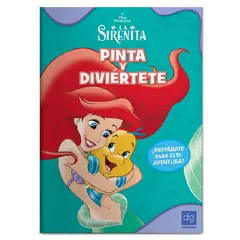 DISNEY CLASICOS - Libro para Colorear La Sirenita