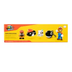 NINTENDO - Super Mario - Multipack 5 Figuras Super Mario Odyssey 2.5''