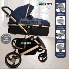 BABY - Coche Travel System «MILAN» Edición Limitada Blue