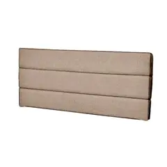 MAVISAC - Cabecera Abraham Plaza King Color Beige - Ultracuero