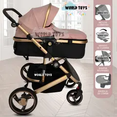 BABY - Coche Travel System «MILAN» Edición Limitada Pink