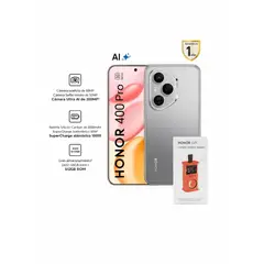 HONOR - 400 PRO 5G GREY 12RAM 512GB – REGISTRADO + PORTABLE WIRELESS SPEAKER