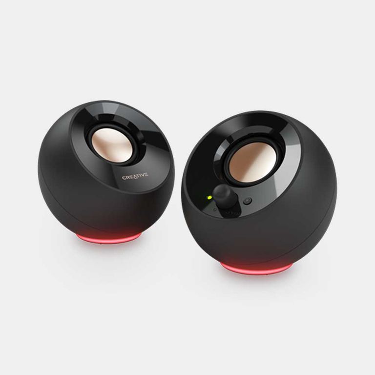 PARLANTE PEBBLE SE - PC SPEAKERS 2.0 (RGB LIGHTING) (8.8W)