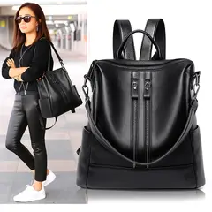 GENERICO - Mochila Milan de Cuero Para Mujer - Nueva Versión Coreana 2026