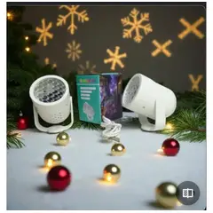GENERICO - Proyector Led - Figuras de Navidad Multicolor