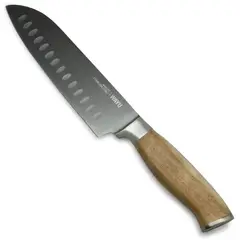 WAYU - CUCHILLO SANTOKU MANGO DE MADERA ACACIA